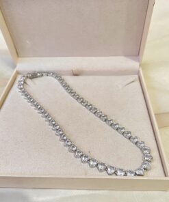 Colar riviera coração grande