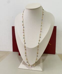 Colar longo coração