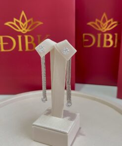 Brinco longo ponto de luz