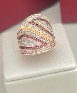 Anel design cravejado