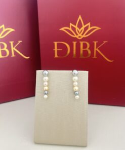 Brinco earcuff pérolas