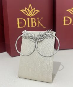 Brinco design folhas