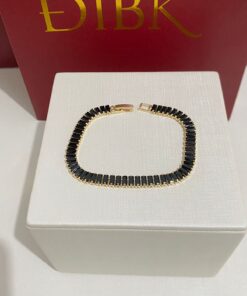 Pulseira riviera negra