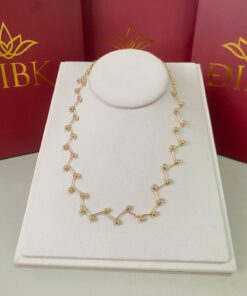 Chocker traços/bolinhas
