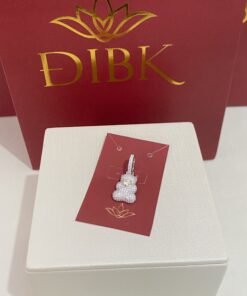 Pingente urso cravejado