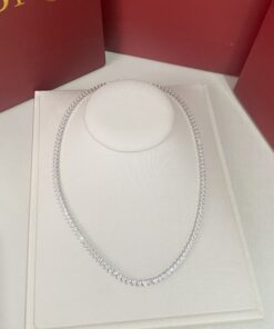 Colar riviera 3 pontas 42cm