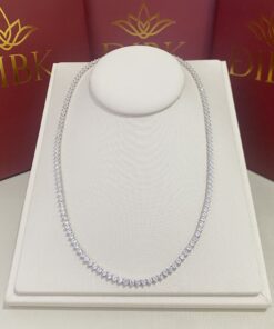 Colar riviera 3 pontas 45cm