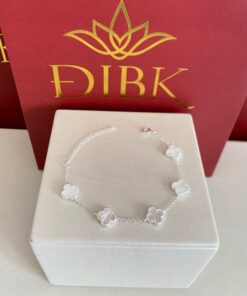 Pulseira van cleef madrepérola