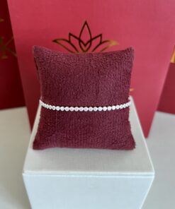 Pulseira riviera redonda