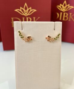 Brinco earcuff colorido