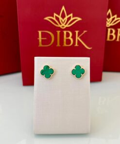 Brinco van cleef verde maior