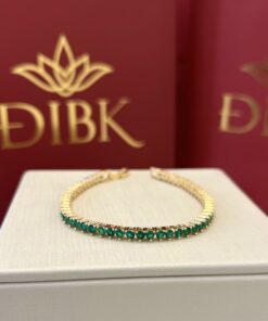 Pulseira riviera esmeralda