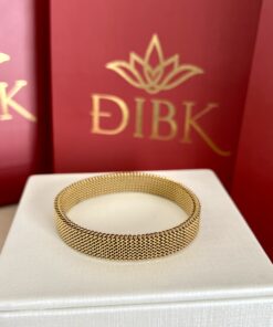 Pulseira malha flexível