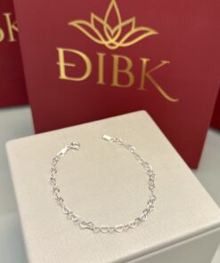 Pulseira corações