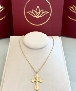 Colar masculino crucifixo