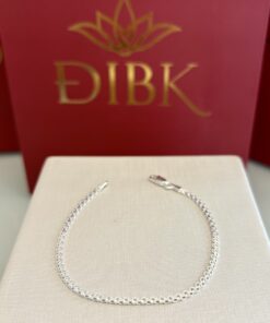 Pulseira esteira bismark diamantada