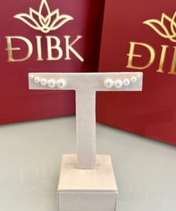 Brinco earcuff pérolas