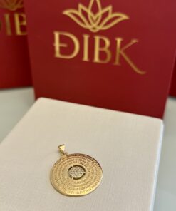 Pingente oração Pai Nosso