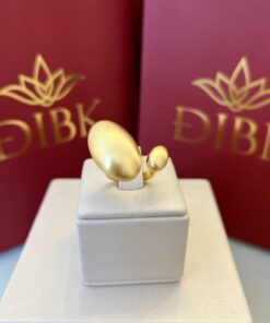 Anel design oval