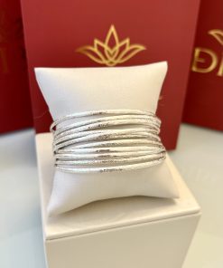 Pulseira argolas finas