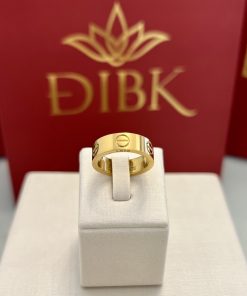 Anel love cartier