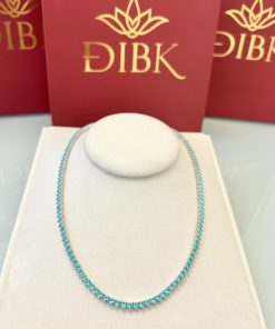 Colar riviera turquesa 3 pontas