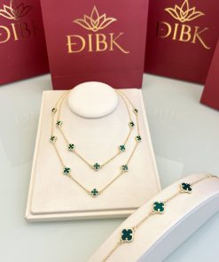 Conjunto van cleef verde