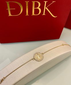 Pulseira são bento/cravejada