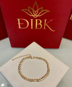 Pulseira dupla corrente