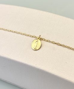 Pulseira nossa senhora das graças 18cm