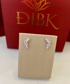 Brinco earcuff gotas de luz