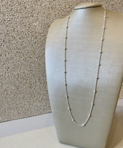 Colar bolinhas 70cm