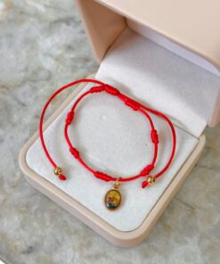 Pulseira 7 nós Sagrado Coração de Maria