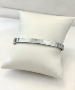 Bracelete Cartier com gravação N•21