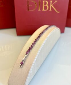 Pulseiras Riviera flores pink