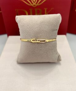 Bracelete liso/cravejado
