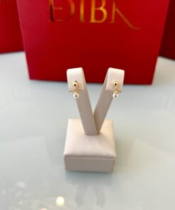 Brinco infantil pérola