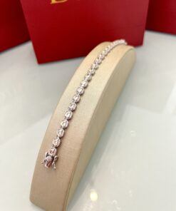 Pulseira Riviera geométrica citrino
