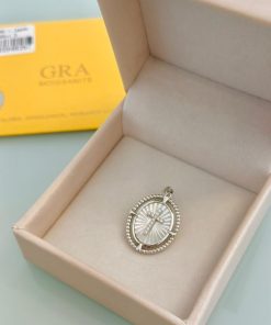 Pingente cruz Moissanite