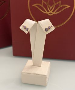 Brinco earcuff ametista