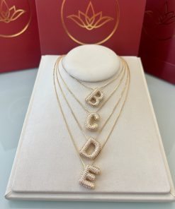 Colares letras 45CM+5CM