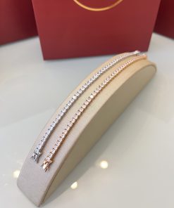 Pulseira Riviera quadrada 3mm