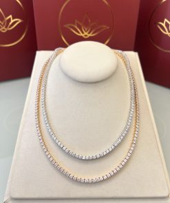 Colar Riviera quadrada 3mm