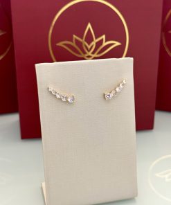 Brinco earcuff cristal