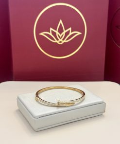 Bracelete prego cravejado