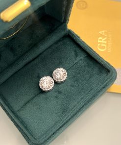 Brinco Moissanite cravejado 10MM