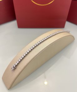 Pulseira Riviera quadrada 4MM