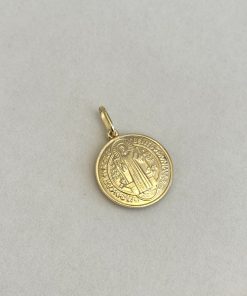 Pingente medalha de São Bento lisa