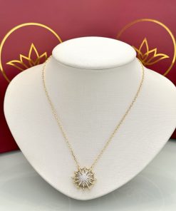Colar tiffany cravejado garras 50cm