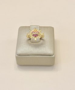 Anel Sagrado Coração radiante